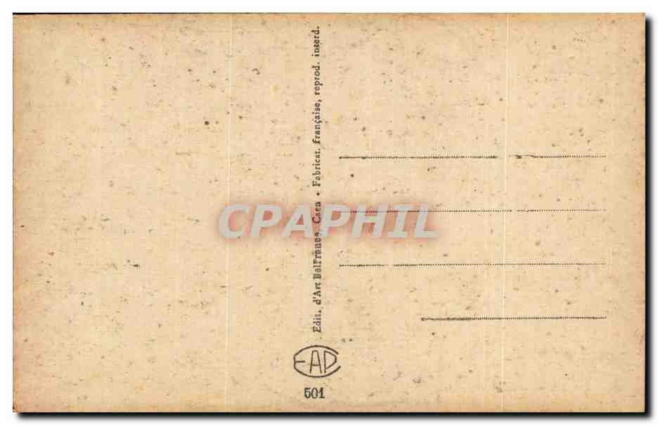 Boulangerie — scène de rue avec femme et enfant — Pierre Eygere — Verso