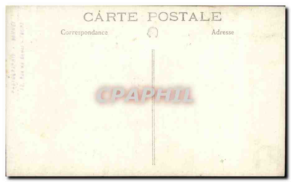 CARTE PHOTO Fantaisie - Enfants - Jolie Fille - Pretty Girl with curls - CPA  — Verso