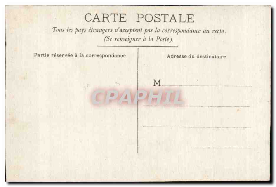 CARTE PHOTO FAmille et enfants Folklore Costume — Verso