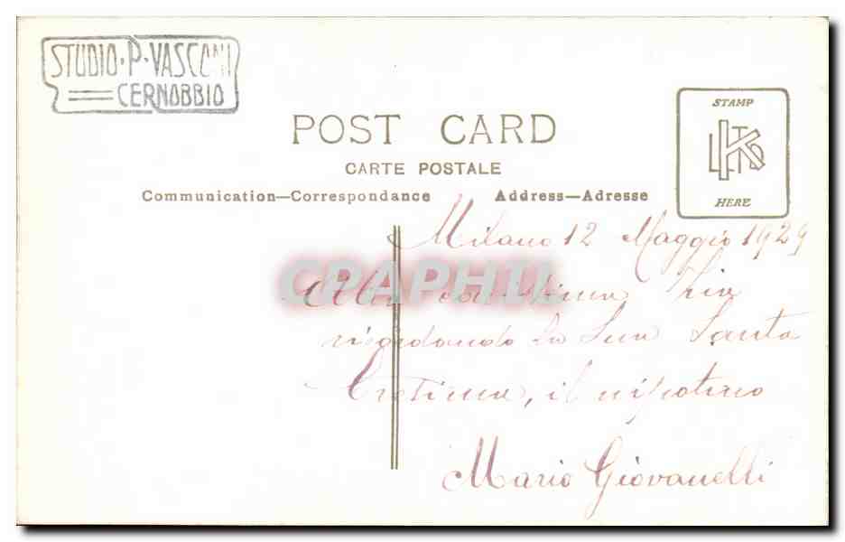 CARTE PHOTO Fantaisie - Enfants - Fille - serious girl - CPA  — Rückseite