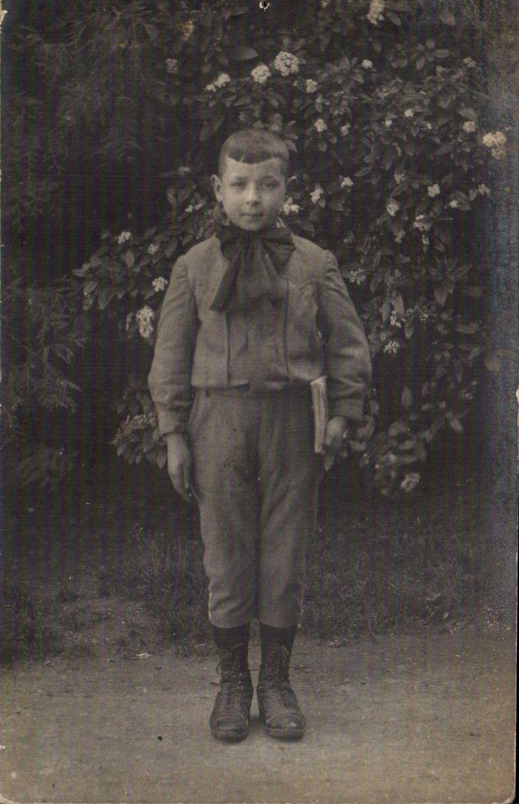CARTE PHOTO Fantaisie - Enfants - Garcon - little boy - CPA 
