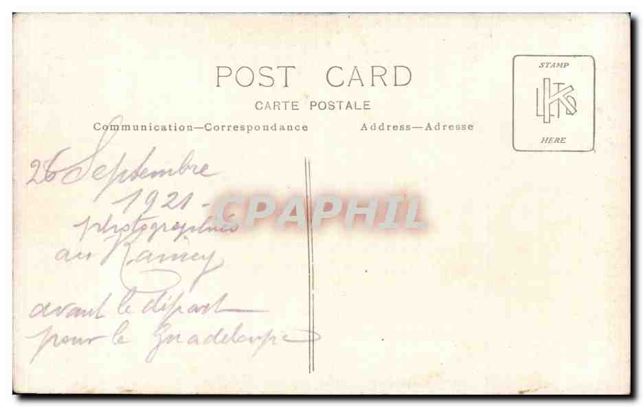 CARTE PHOTO Fantaisie - Enfants - children portait - CPA  — Verso