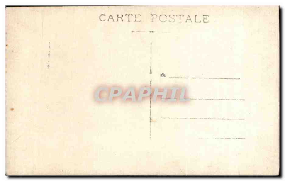 CARTE PHOTO Fantaisie - Enfant - fille - girl with basket CPA  — Verso