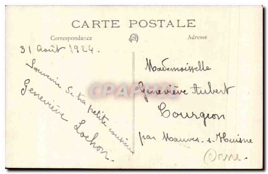 CARTE PHOTO Fantaisie - Enfants - Fille - proud girl CPA  — Verso