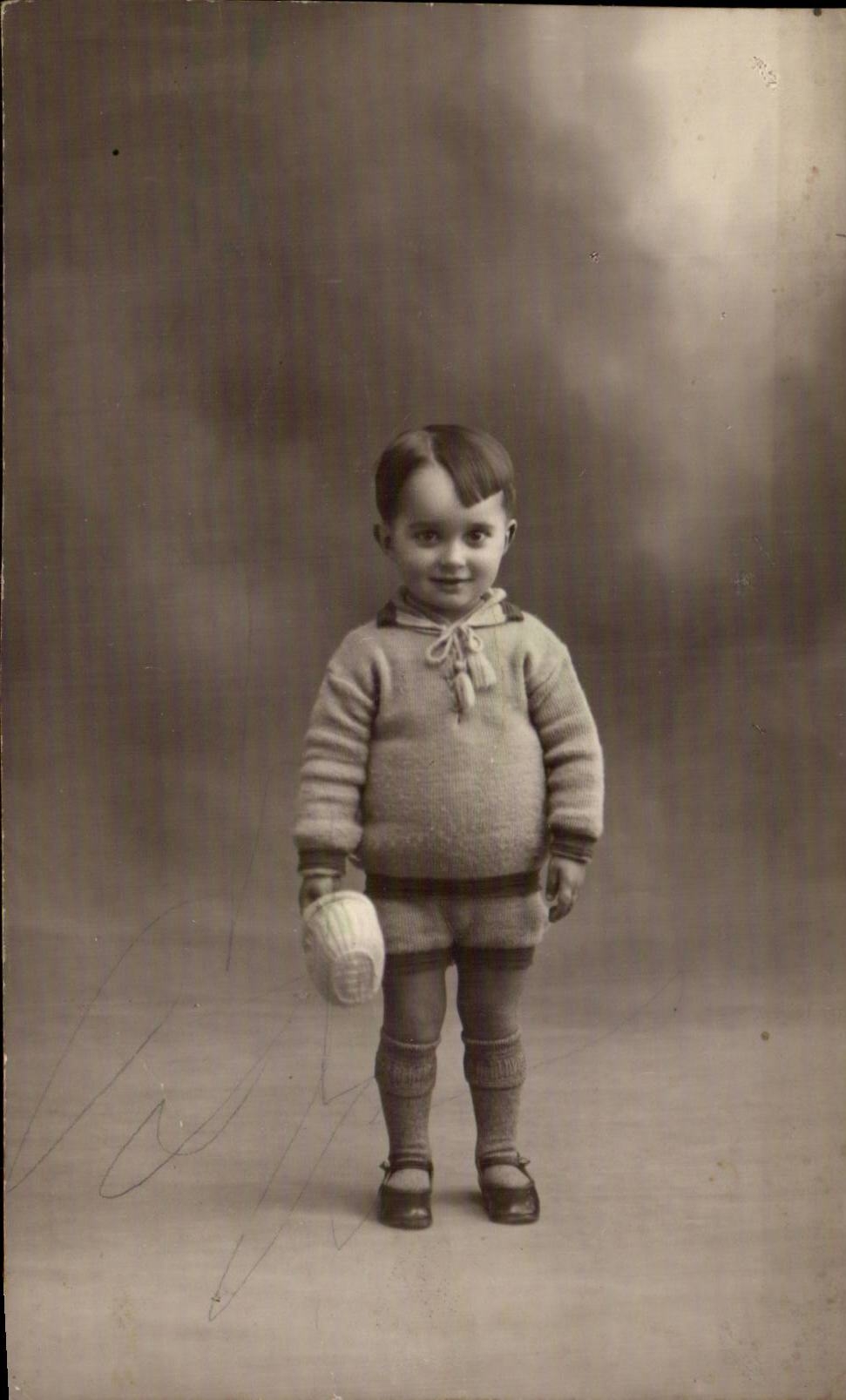 CARTE PHOTO Fantaisie - Enfants - Garcon - Cute little boy - CPA 