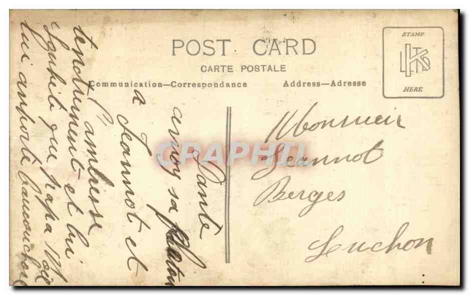 CARTE PHOTO Fantaisie - Enfants - Garcon - Cute little boy - CPA  — Verso