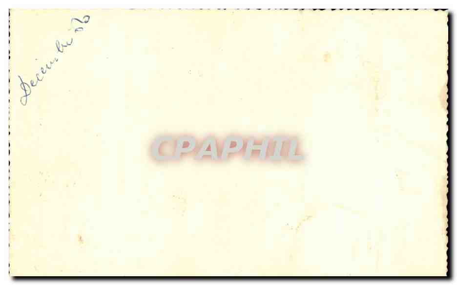 CARTE PHOTO 1960 Fantaisie Enfants - bebe et pere noel - baby and father christmas - santa clause - christmas - CPA  — Rückseite