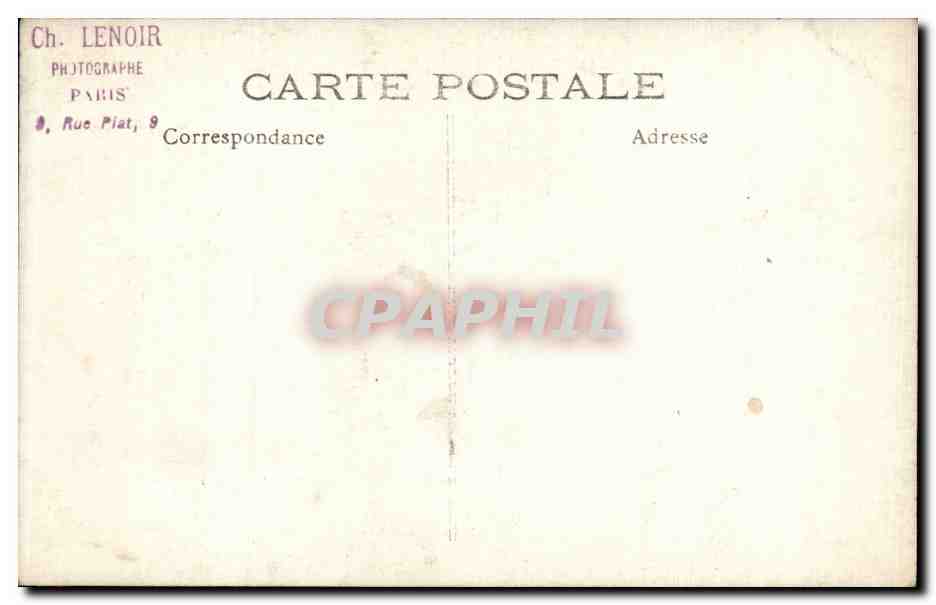 CARTE PHOTO Fantaisie - Enfants - Garcon - mother and son - CPA  — Rückseite