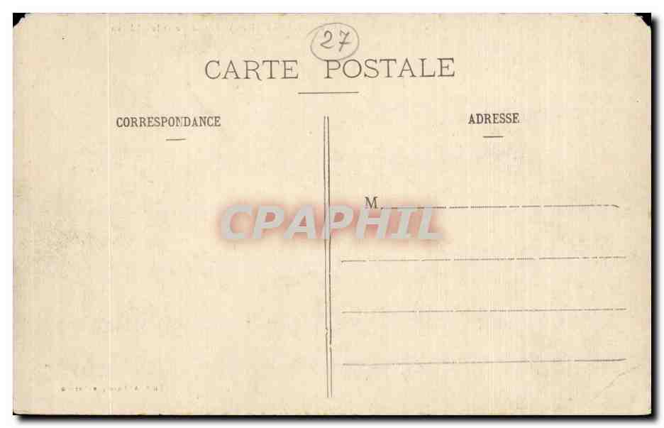 Pont St Pierre - L'Andelle et le Chateau - CPA  — Back