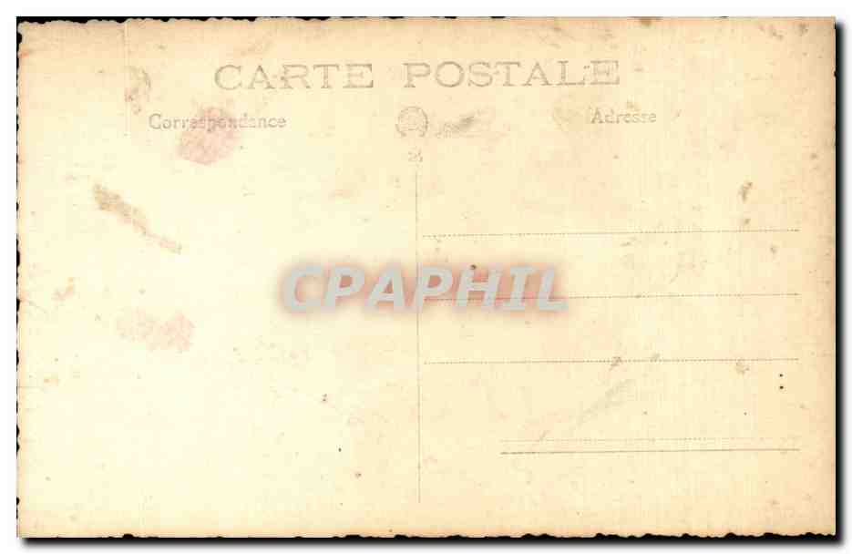 Fantaisie - Enfants - Garcon - Mother and son - CPA  — Rückseite