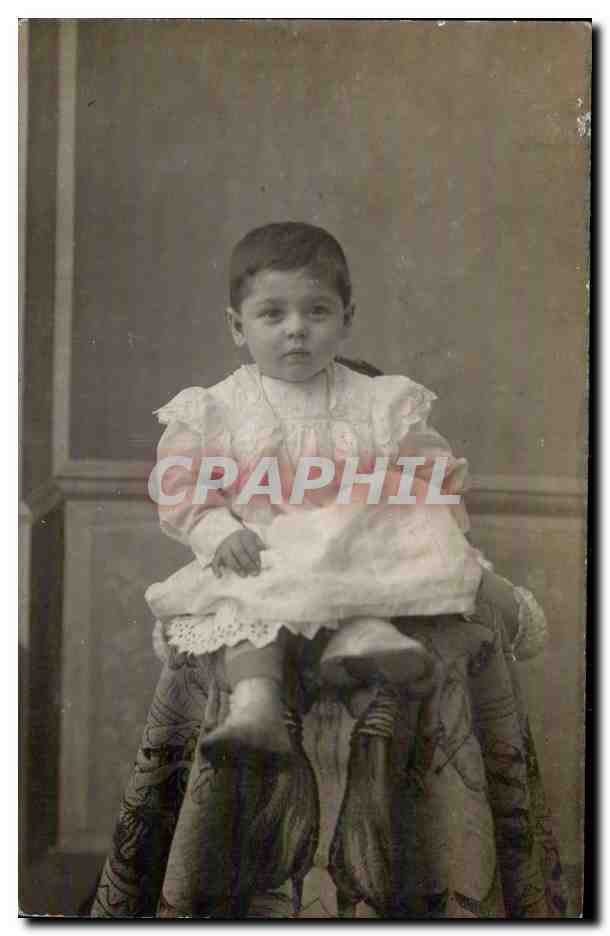 CARTE PHOTO Fantaisie - Enfants - Bebe - Baby - - CPA Fantaisie - Enfants - bebe - baby - CPA 