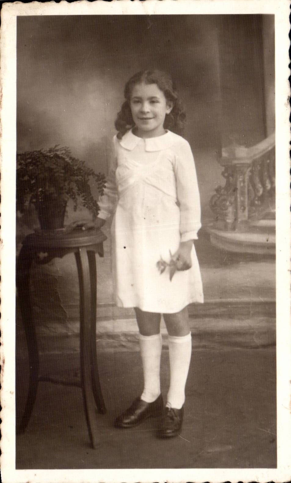 CARTE PHOTO Fantaisie - Enfants - Bebe - Baby - - CPA Fantaisie - Enfants - Fille - smiling girl - CPA 