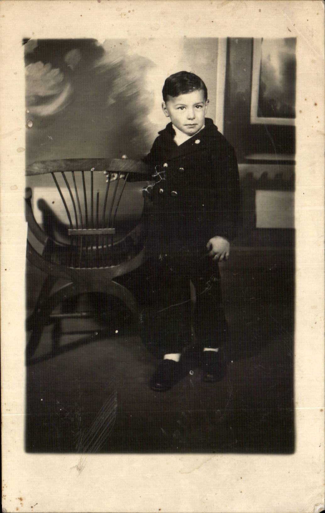 Fantaisie - Enfants - Garcon - dapper young boy - CPA 