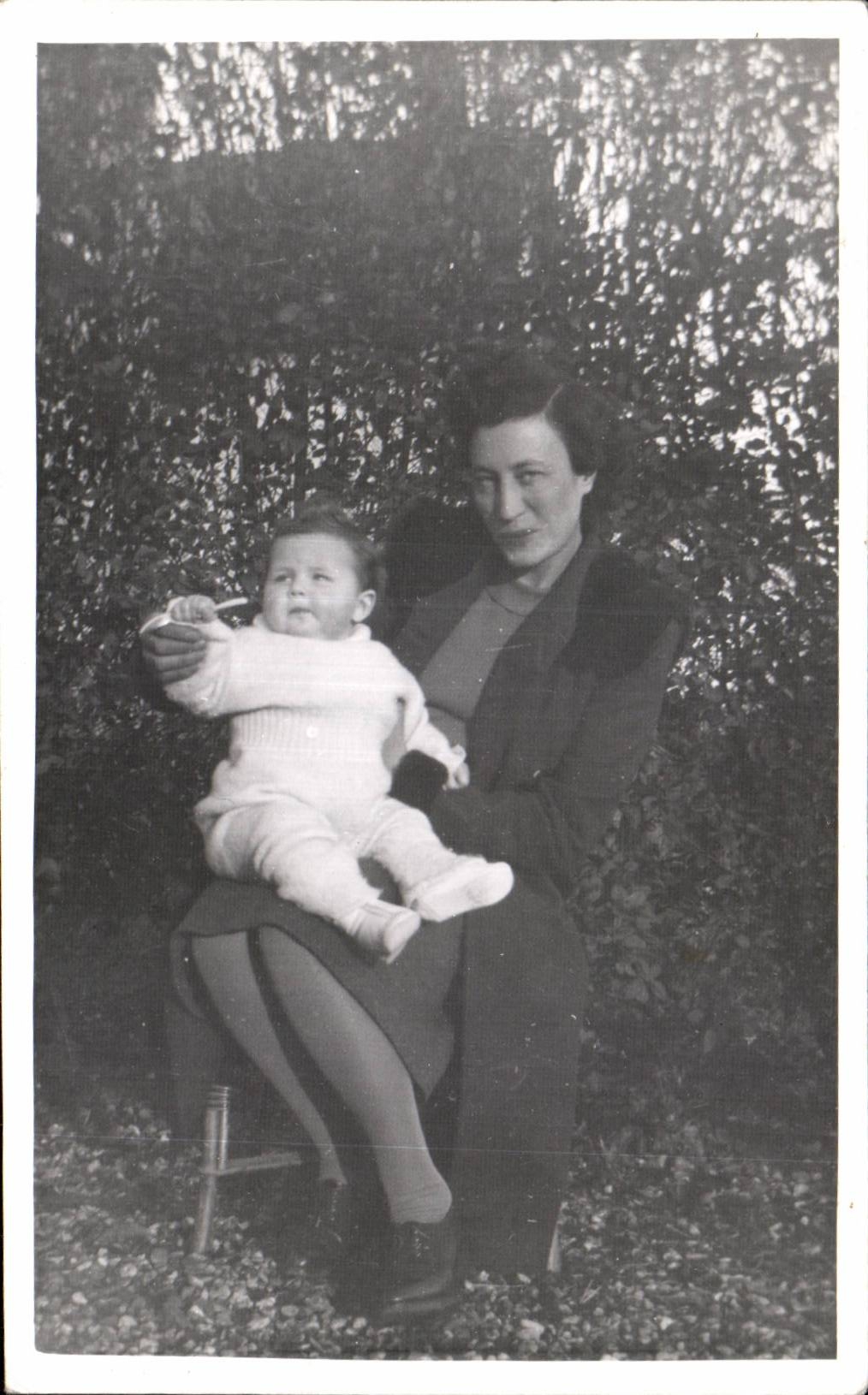 CARTE PHOTO Fantaisie - Enfants - bebe - baby- mother and child - CPA 