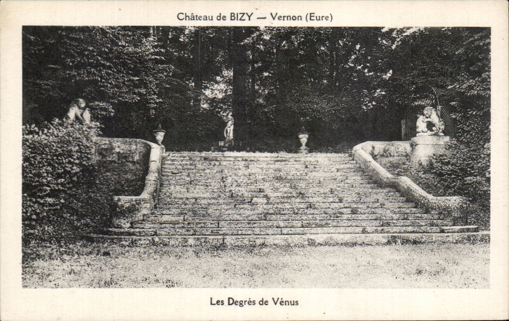 Château de BIZY — Vernon (Eure) — Les Degrés de Vénus