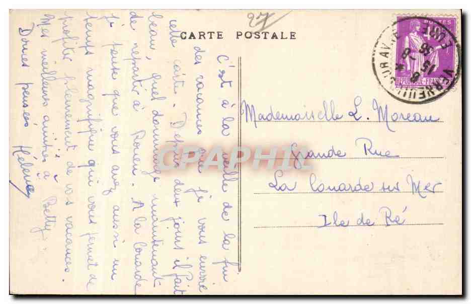 Breteuil - L'Etang - Vue prise de l'Ile - CPA  — Rückseite
