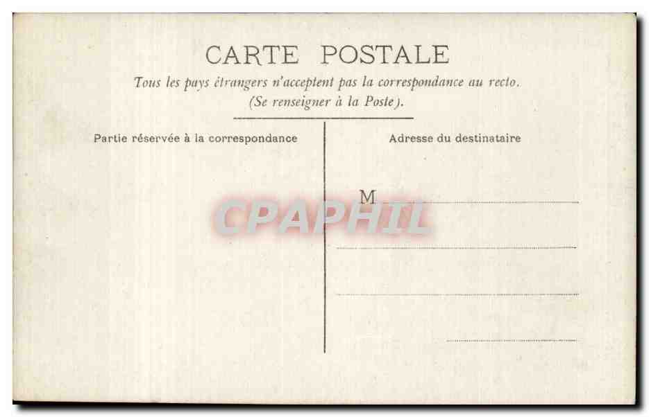CARTE PHOTO Enfants Folklore Costume — Verso