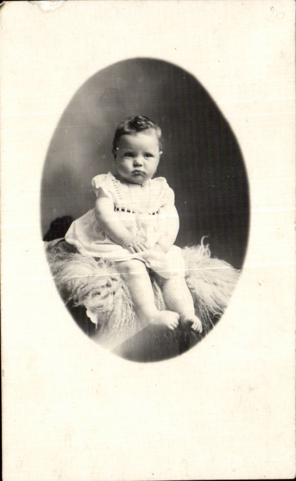 CARTE PHOTO Enfant bebe