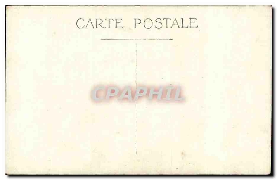CARTE PHOTO Enfants Bretagne Folklore — Verso