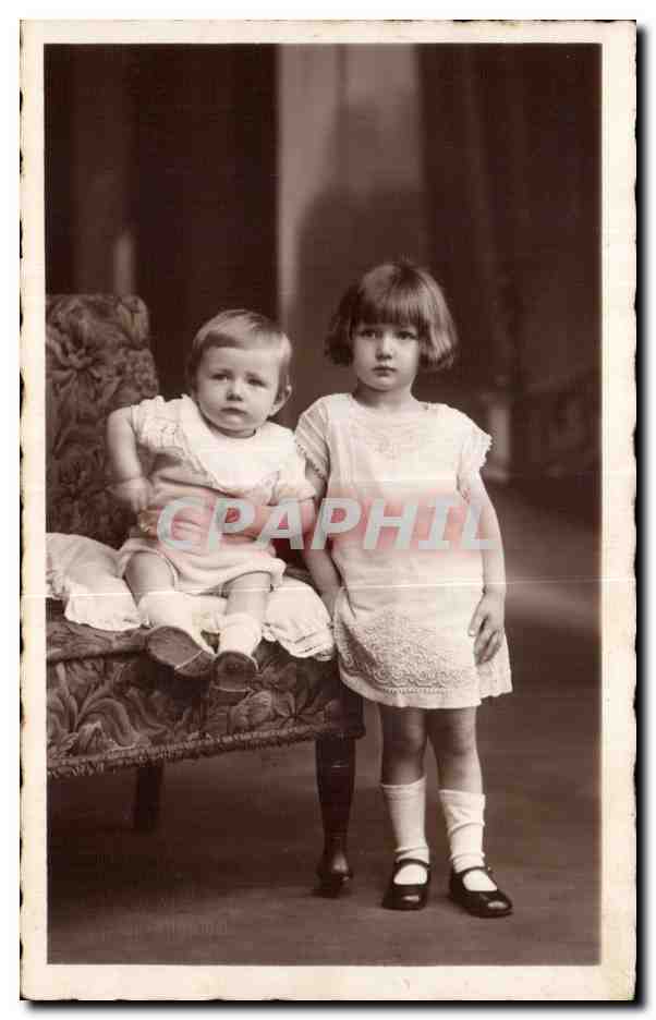 CARTE PHOTO Enfants 