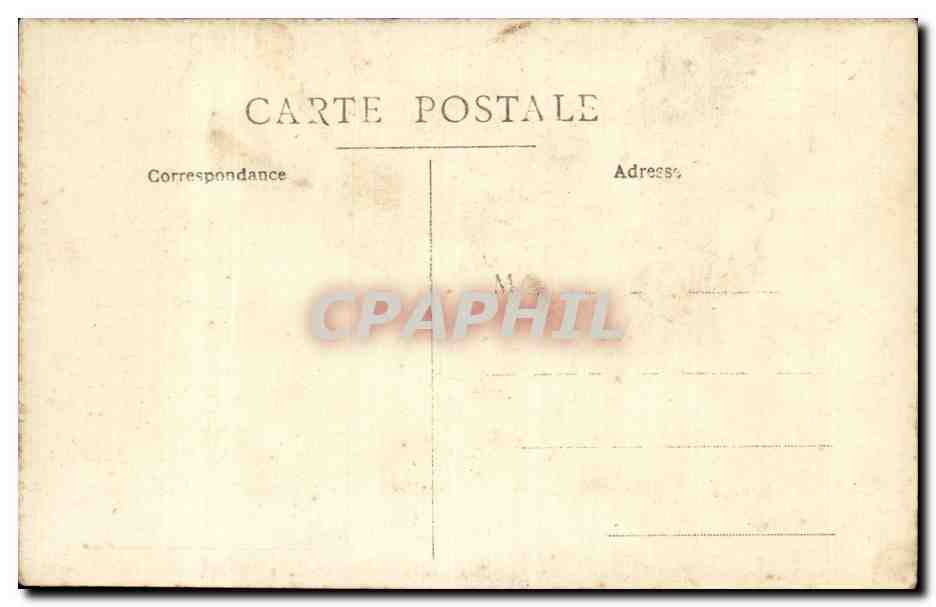 CARTE PHOTO Enfants — Verso