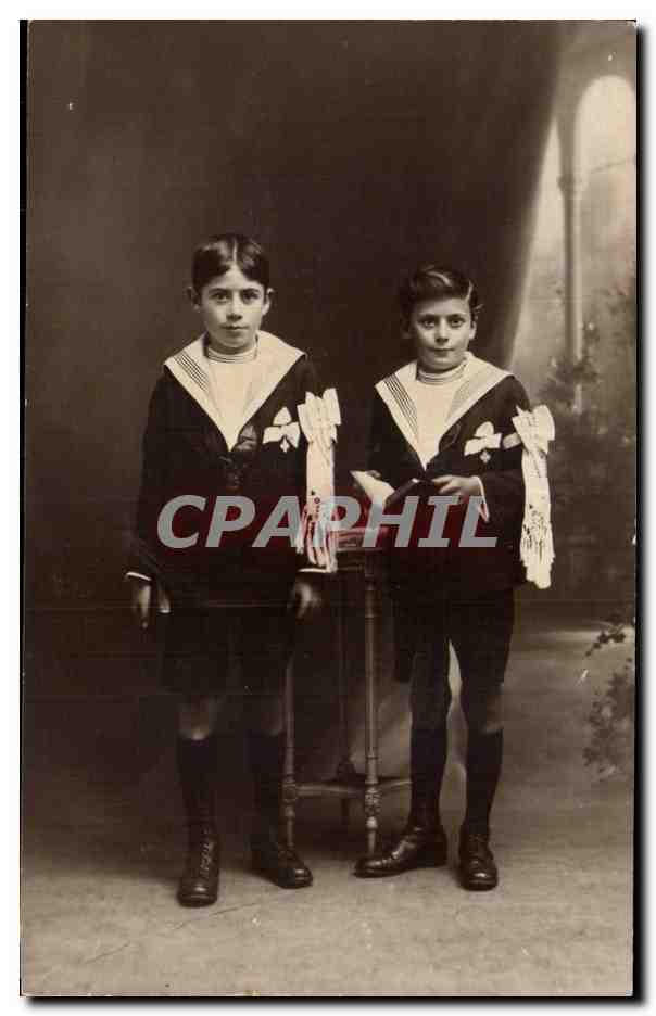 CARTE PHOTO Enfants