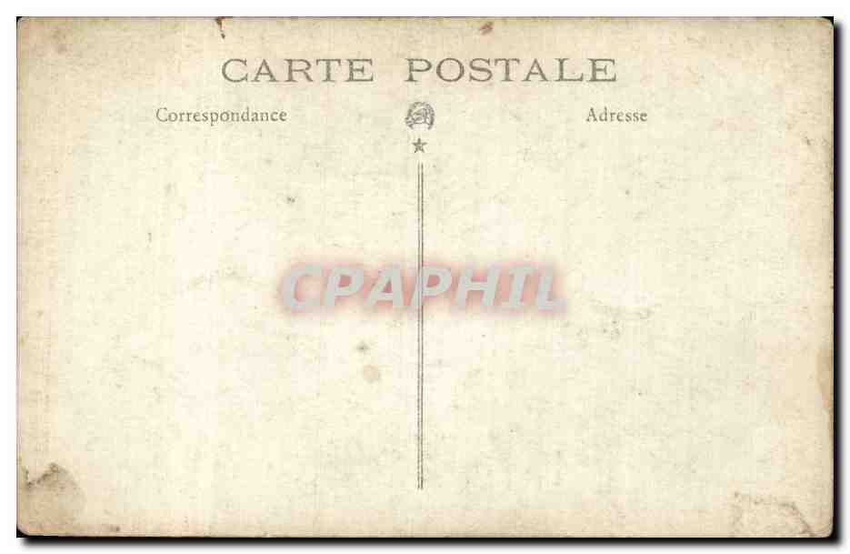 CARTE PHOTO Enfant Garcon — Rückseite