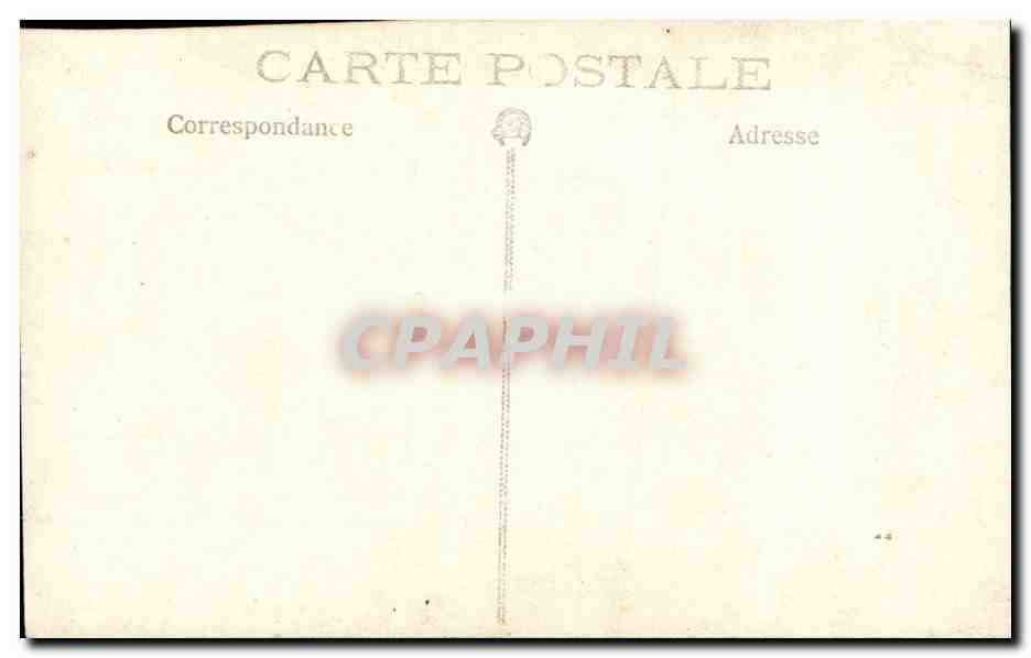CARTE PHOTO Enfant Fille — Rückseite