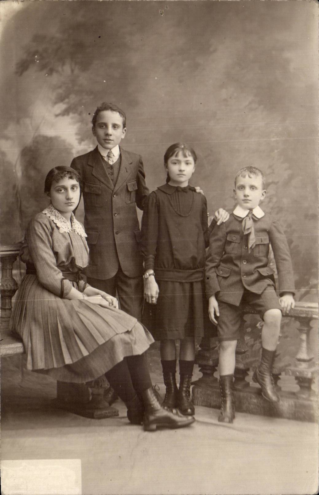 CARTE PHOTO Enfants