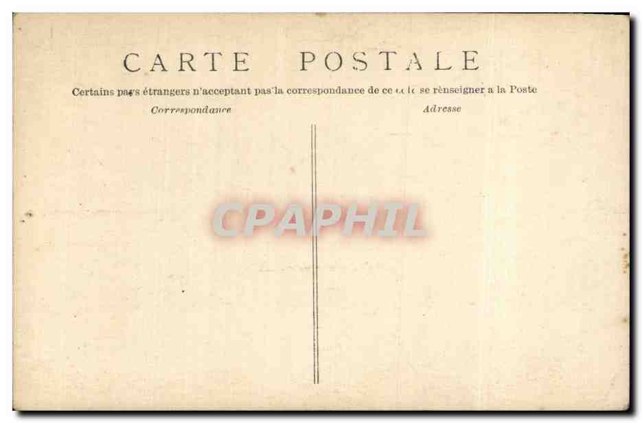 CARTE PHOTO Enfants — Rückseite
