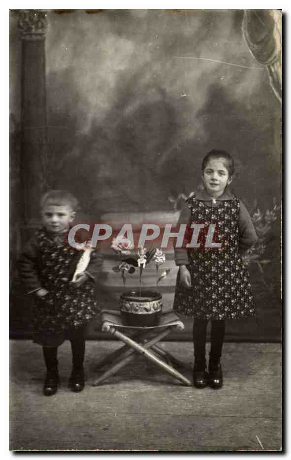 CARTE PHOTO Enfants