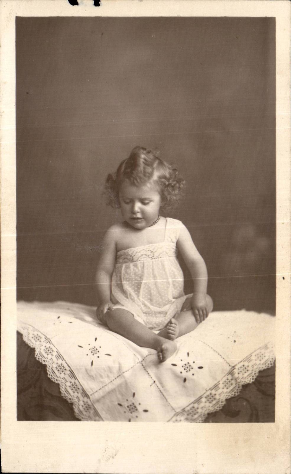 CARTE PHOTO Enfant bebe