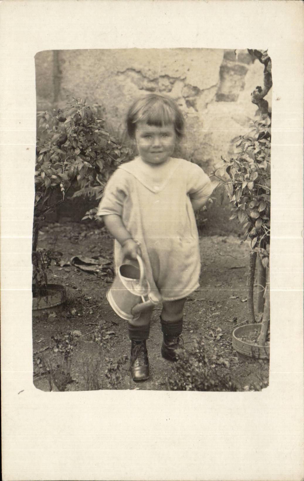 CARTE PHOTO Enfant Bebe