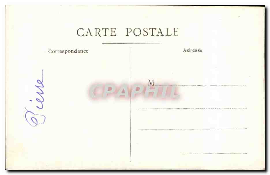 CARTE PHOTO Enfant Bebe — Rückseite