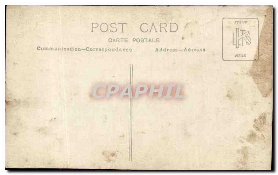 CARTE PHOTO Enfant Bebe Femmes — Rückseite