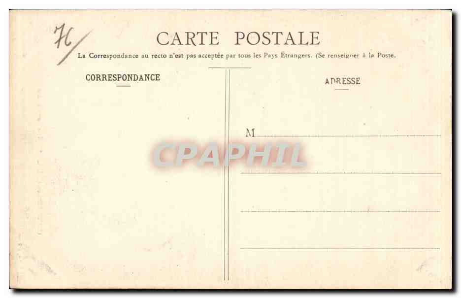 Caudebec en Caux - L'Eglise Notre Dame Les fonts - CPA  — Rückseite