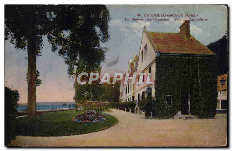 Caudebec en Caux - Le Chateau des Capucins - CPA 