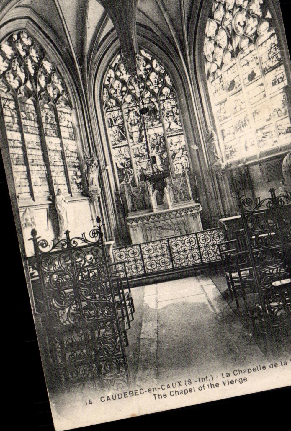 Caudebec en Caux - La Chapelle de la vierge - CPA 