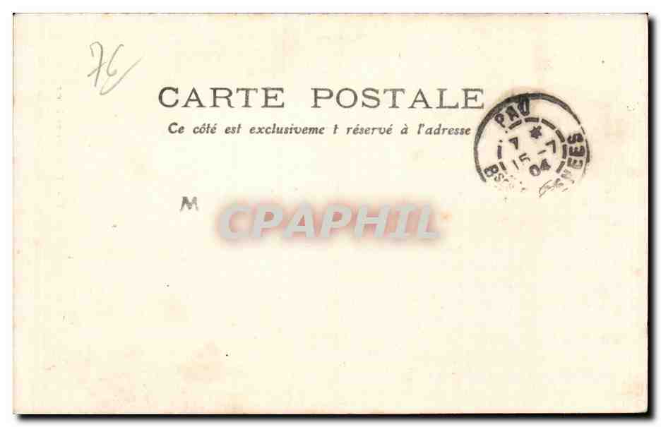 Caudebec les Elbeuf - Eglise Notre Dame - CPA  — Rückseite