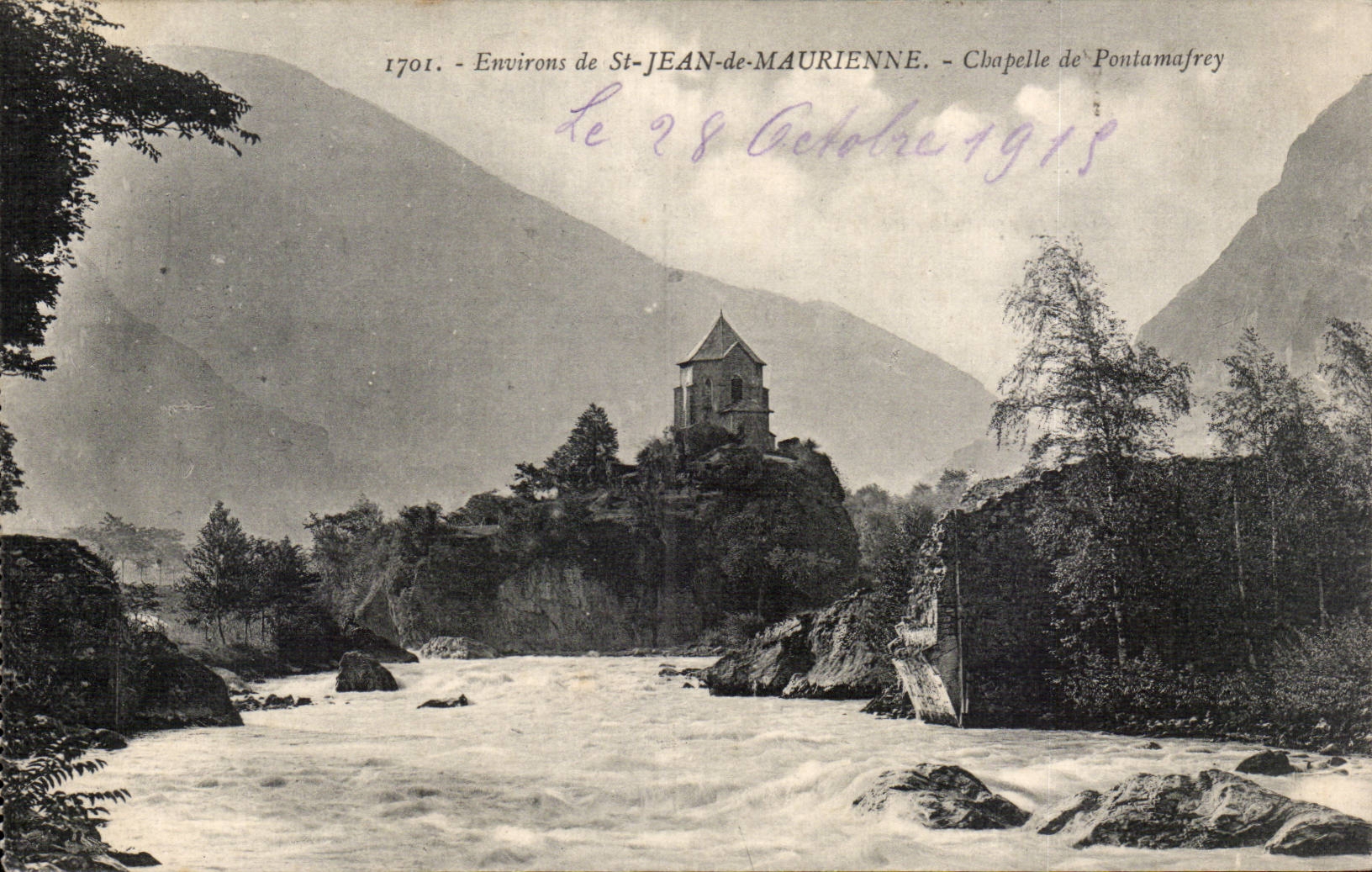 Environs de St Jean de Maurienne - La Chapelle - CPA 