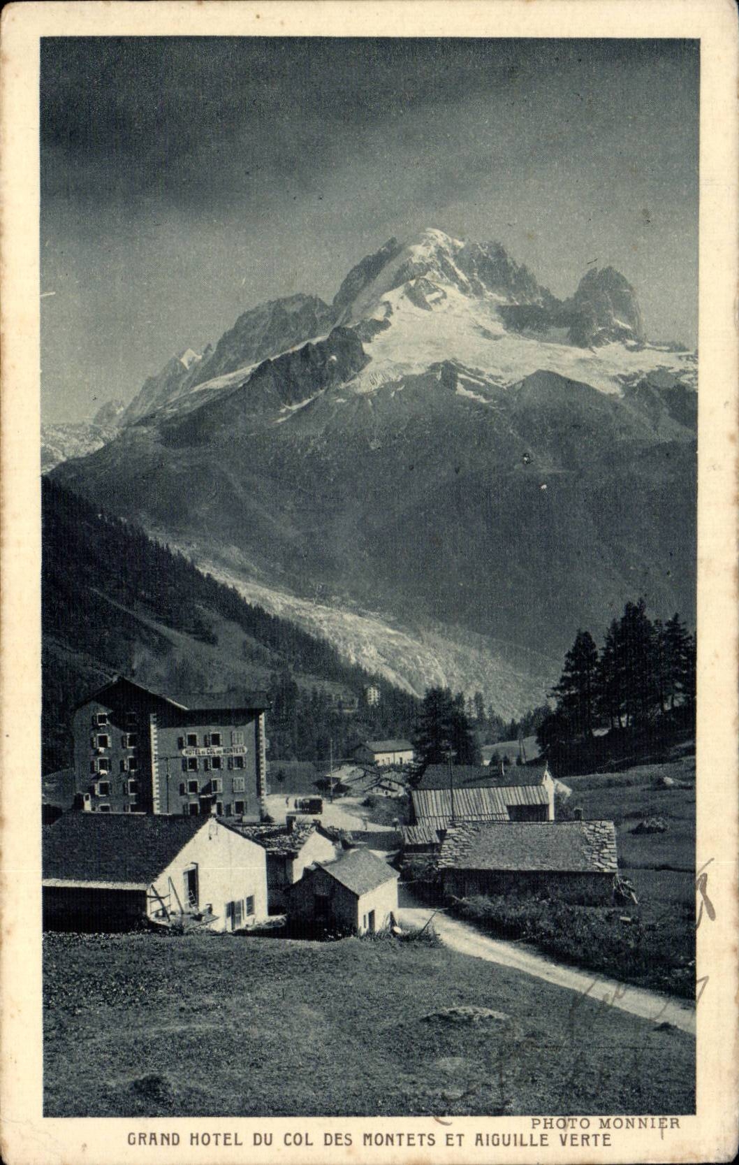 Grand Hotel du Col des Montets - CPA 