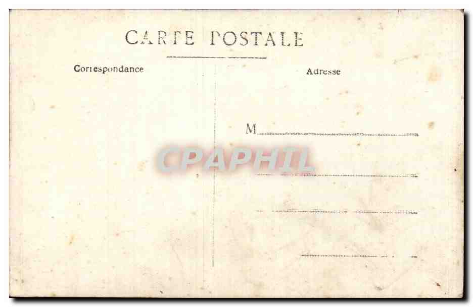 CARTE PHOTO Fantaisie - enfants - Garcon - little boy with hoop - jouet - toy - CPA  — Verso