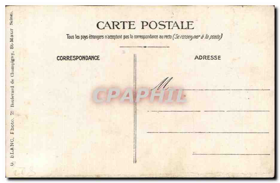 CARTE PHOTO Fantaisie - enfants - bebe - baby - mother and child - CPA  — Verso