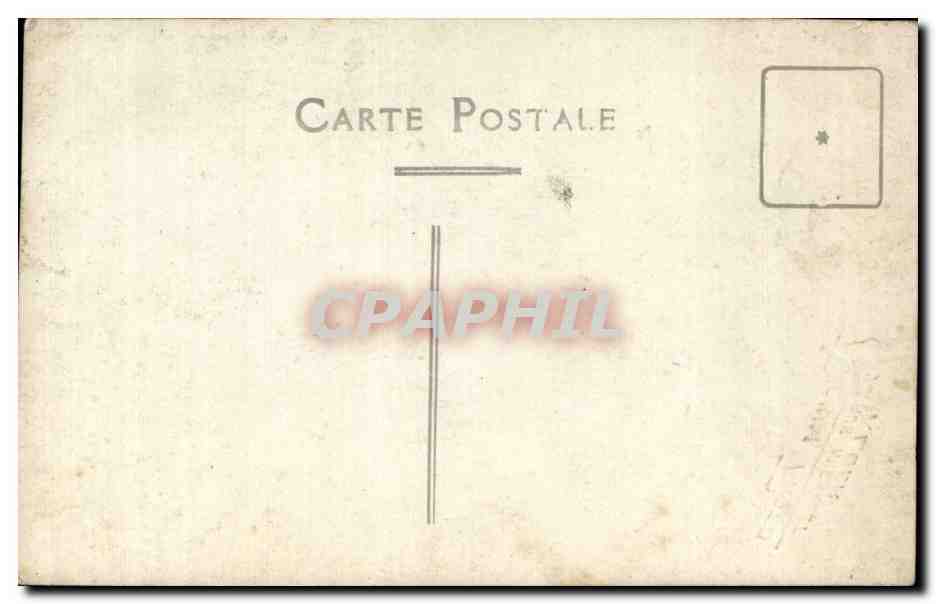 CARTE PHOTO Fantaisie - Couple - marriage - CPA  — Rückseite