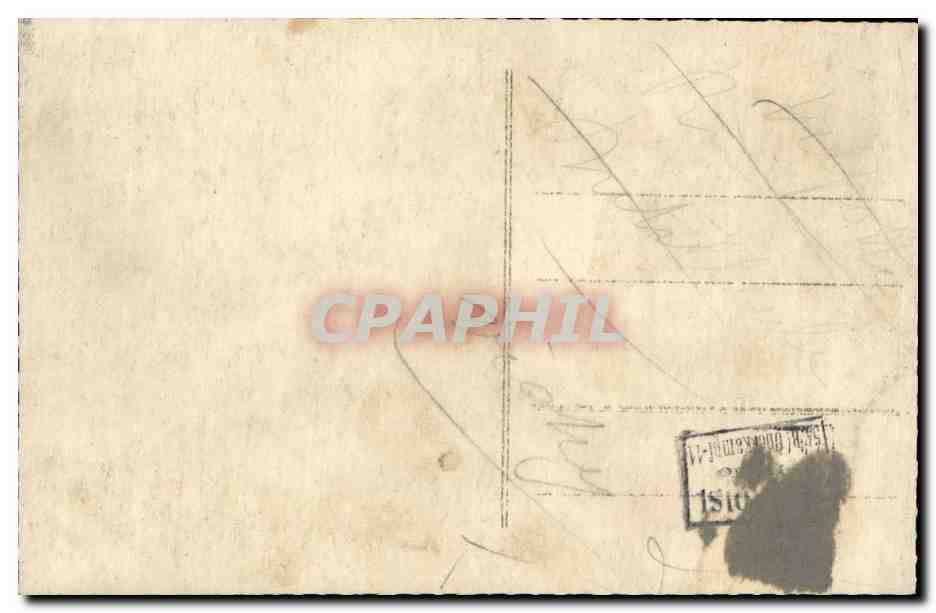 CARTE PHOTO Fantaisie - Happy Couple - CPA  — Rückseite