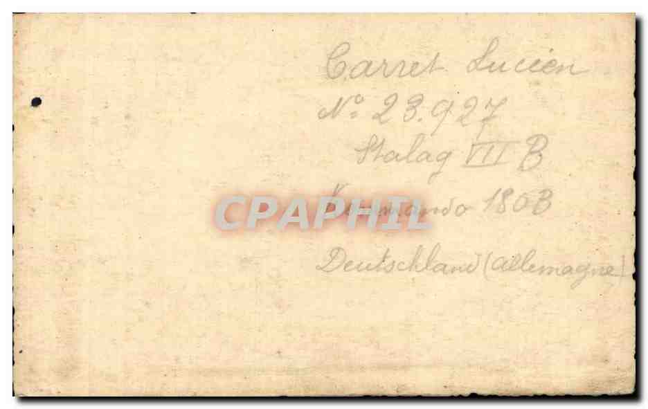 CARTE PHOTO Fantaisie - Couple - proud family - CPA  — Rückseite