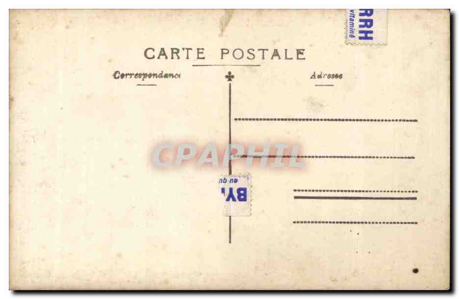 CARTE PHOTO Fantaisie - Couple - marriage - weeding - bride - groom - CPA  — Rückseite