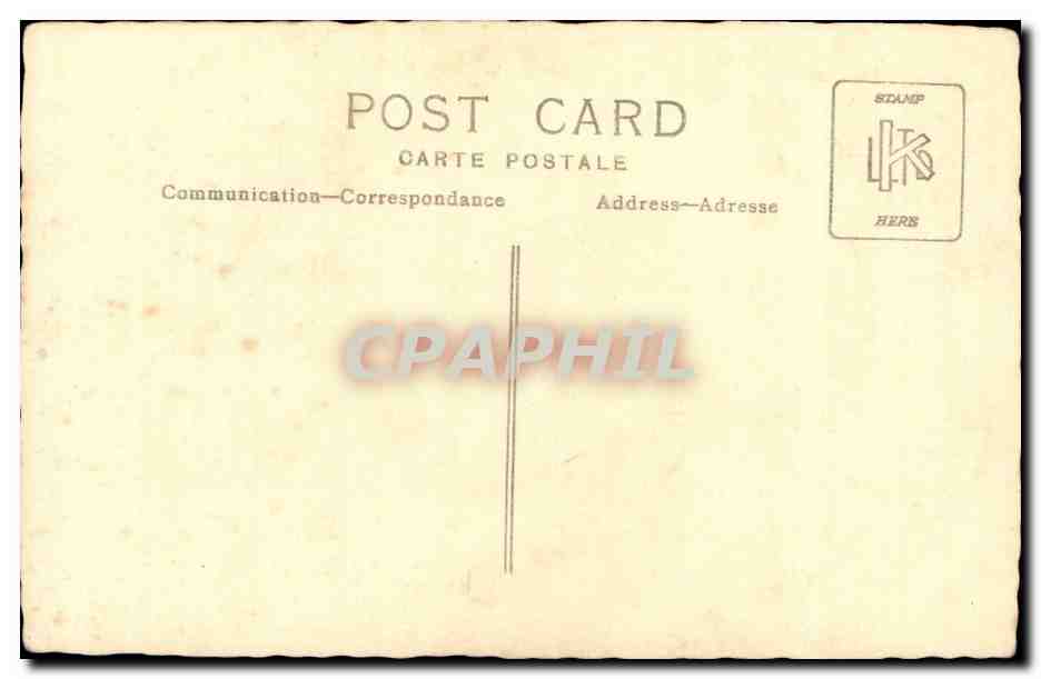 CARTE PHOTO Fantaisie - Couple - CPA  — Rückseite