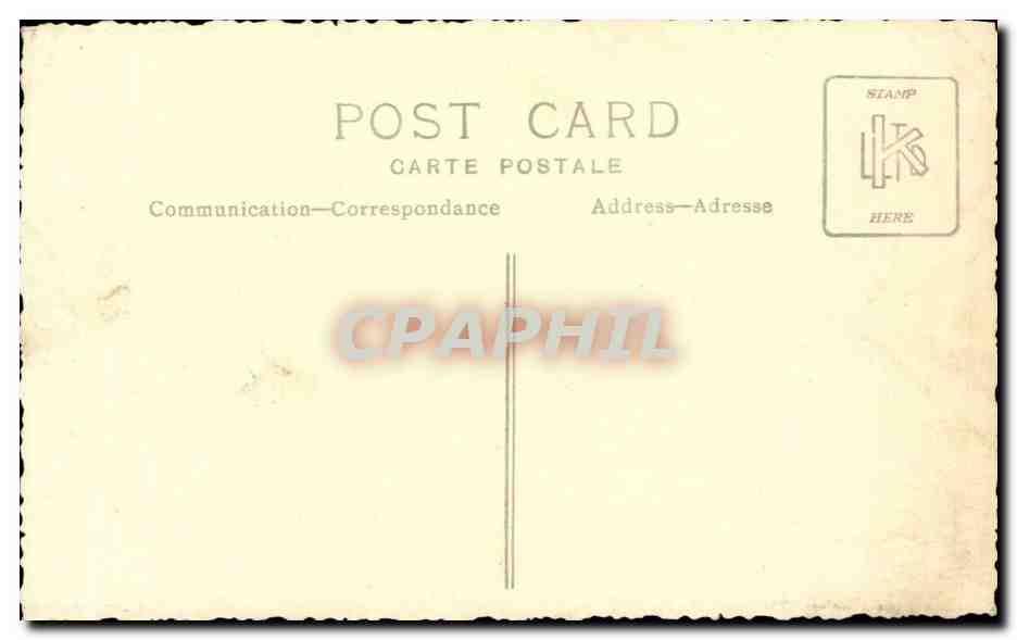 CARTE PHOTO Fantaisie - Close Couple - CPA  — Rückseite