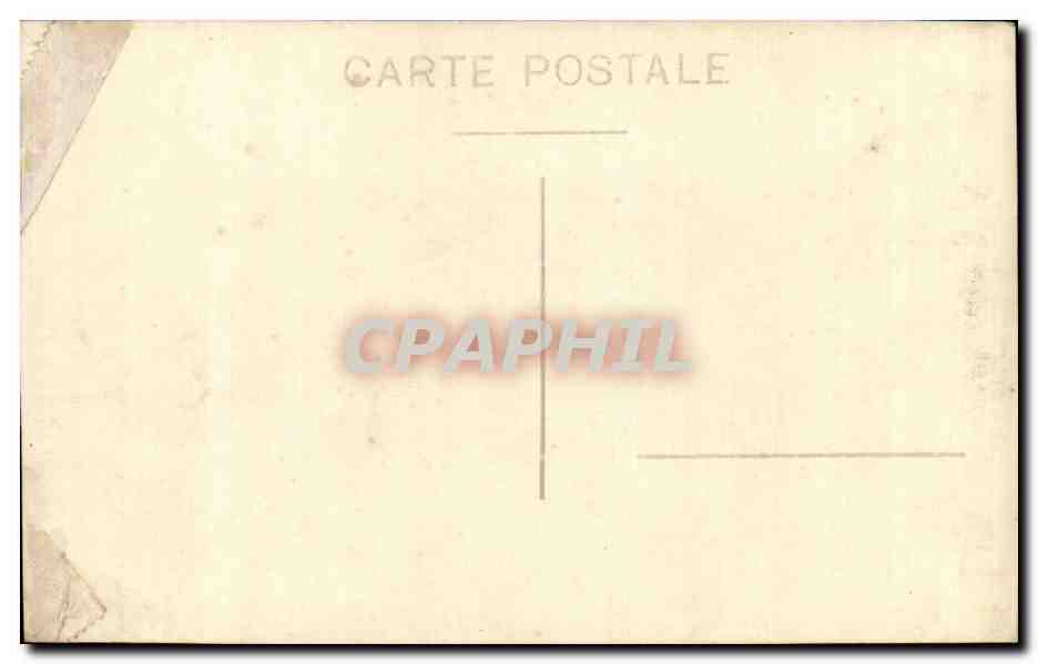 CARTE PHOTO Fantaisie - Couple - marriage - wedding - bride - groom - CPA  — Rückseite